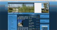 Desktop Screenshot of novemitrovice.cz